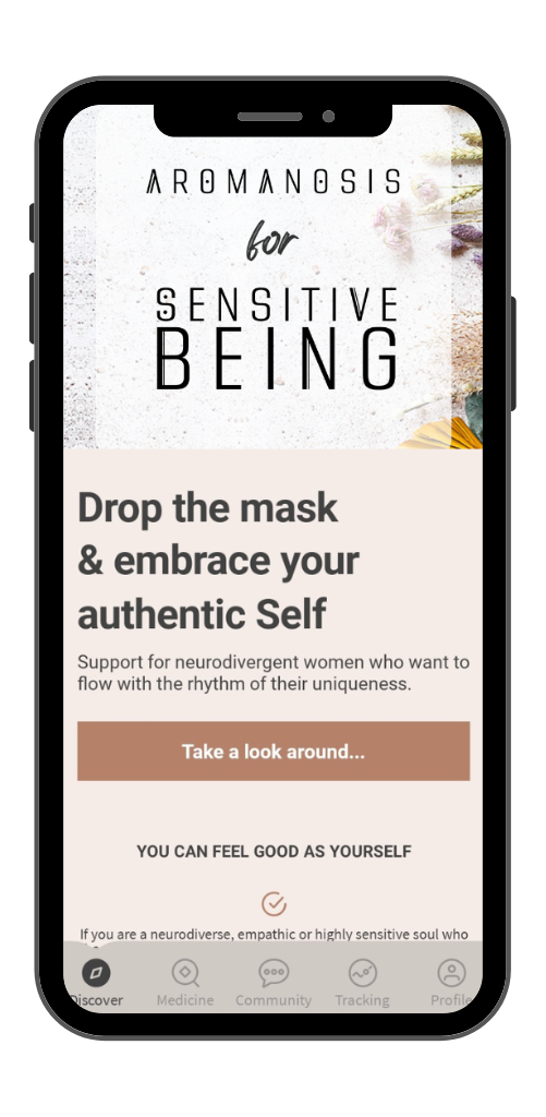 sensitive being aromanosis app